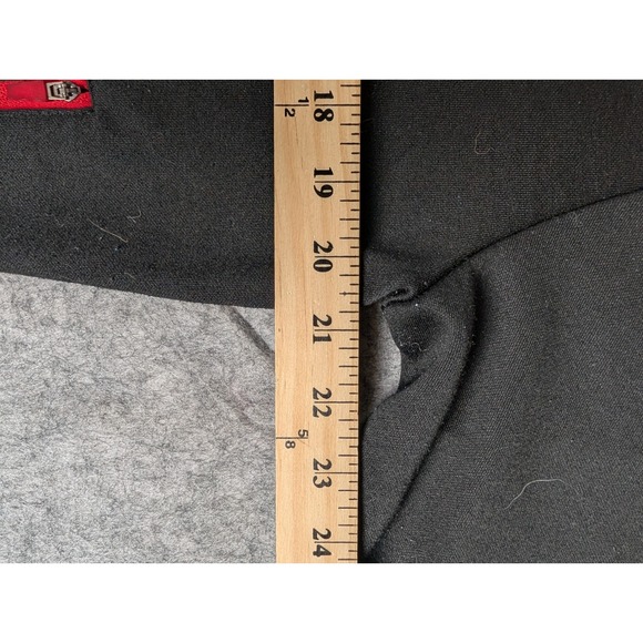 Kansas City Chiefs NFL Team Apparel Black Red Hoodie Mens Small - Picture 8 of 9